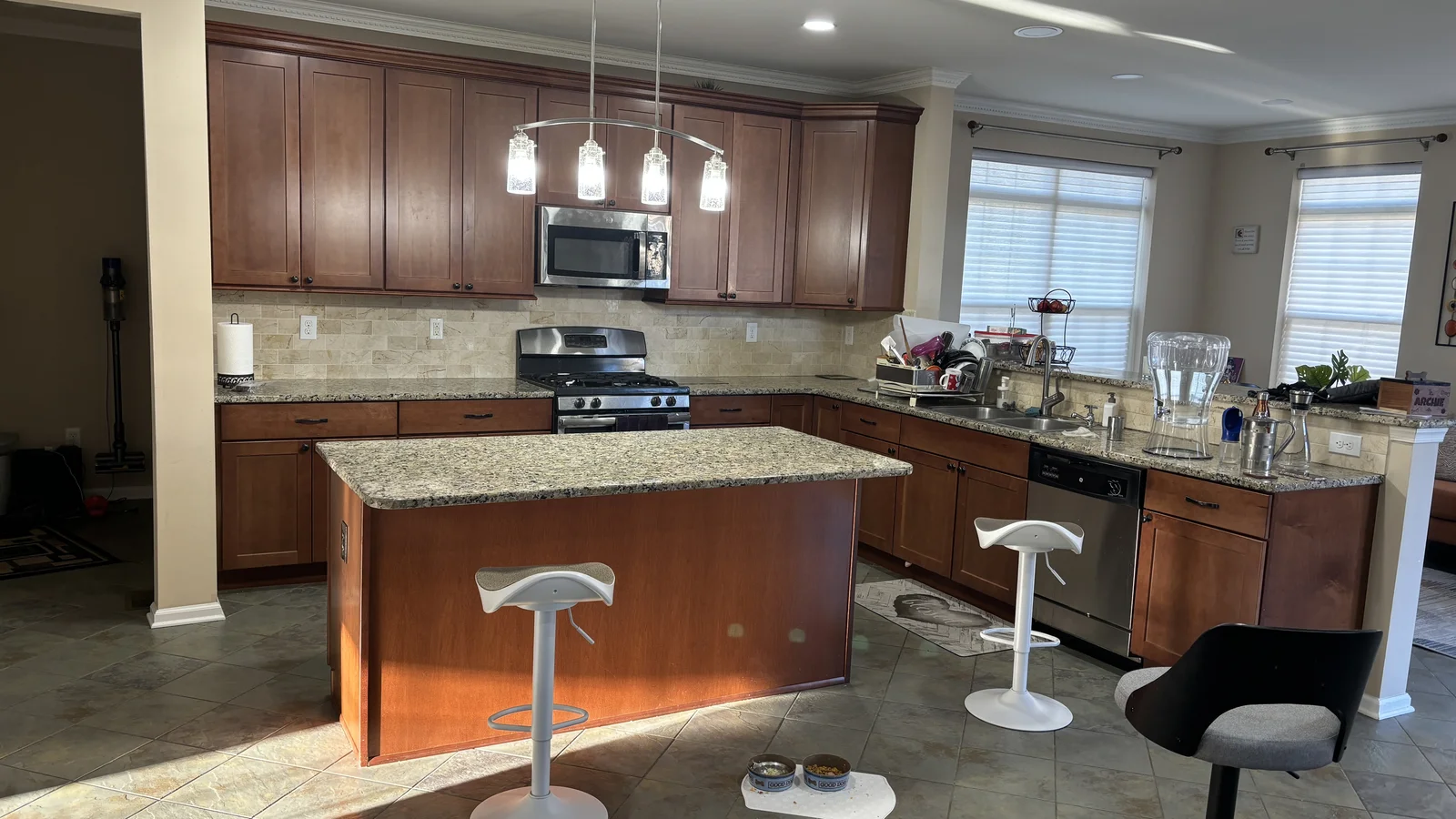 Cherry Hardwood Kitchen Remodel in Moorestown NJ